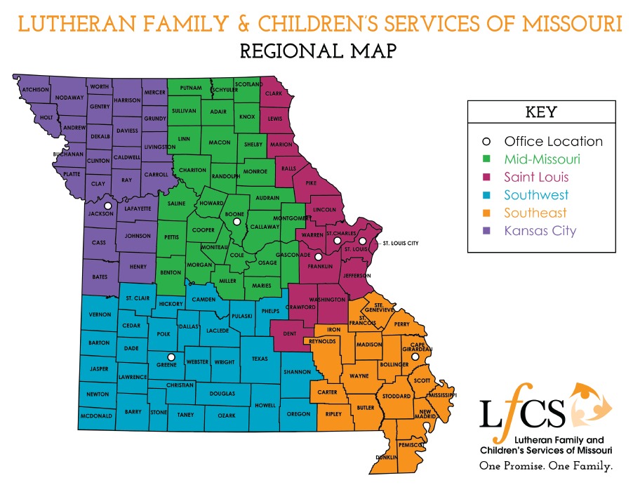 2023 Regional Map