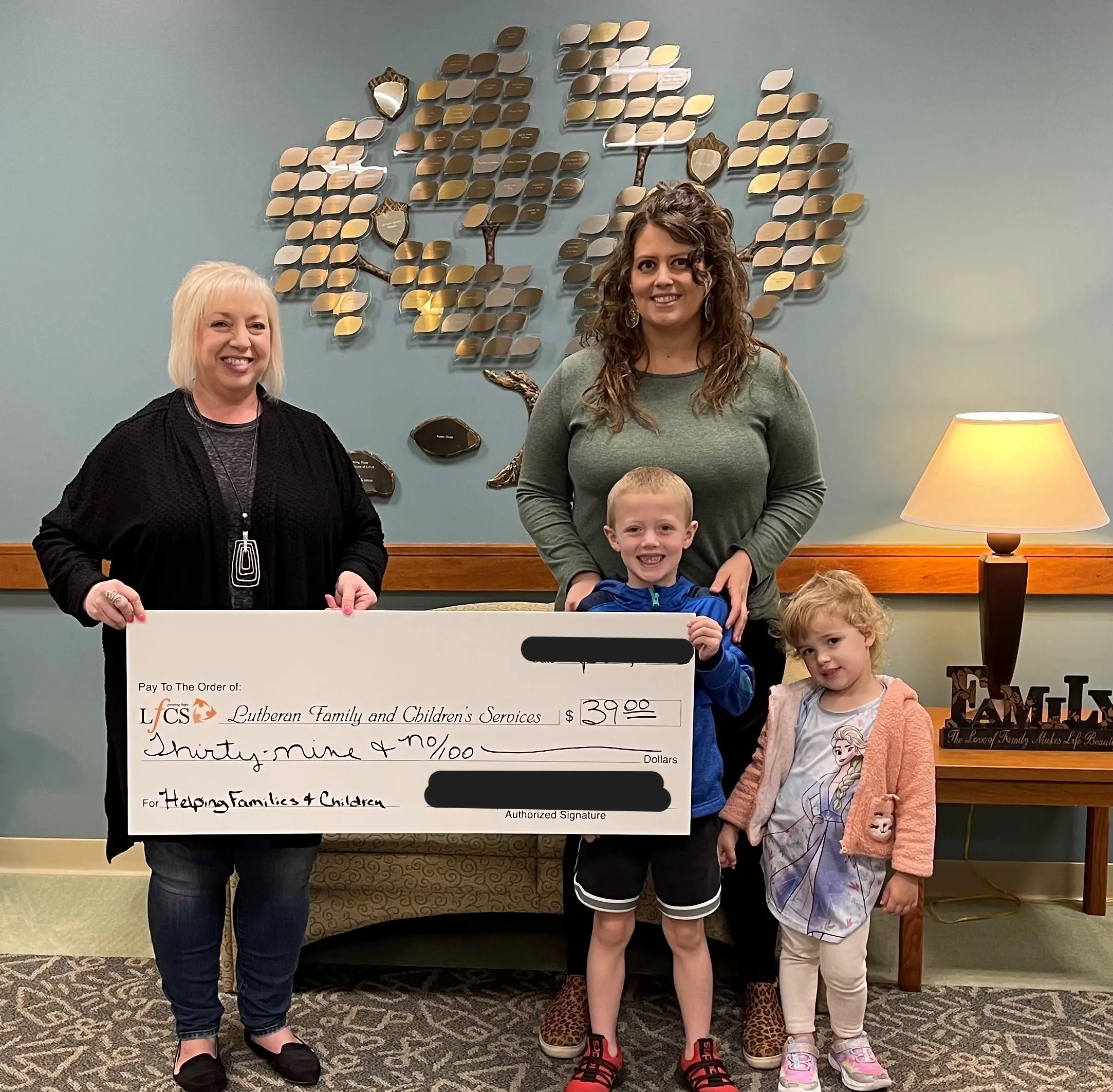 LFCS_Blog_Family Donation To Support LFCS Services